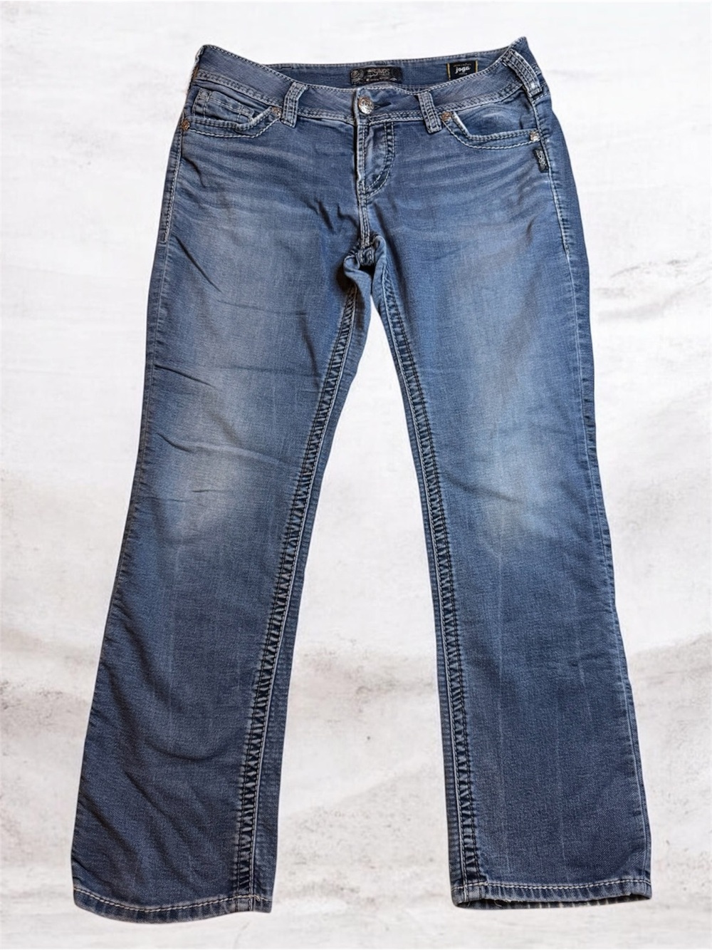 Silver Jeans Suki Light Blue Denim Jeggings Sz 31” W x 30” L